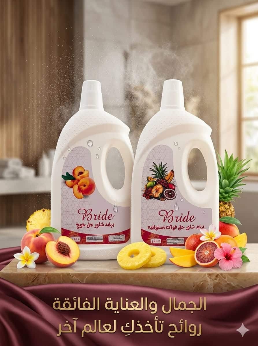 شاور جل برايد 2 لتر شاور جل برايد 2 لتر