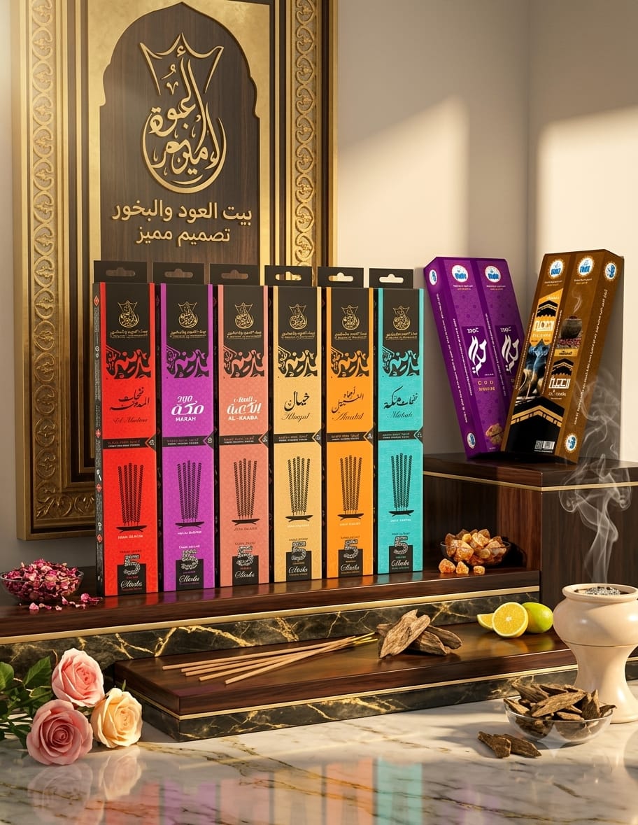 بخور أعواد 3 ساعات - 5 كرتونه بخور أعواد 3 ساعات - 5 كرتونه