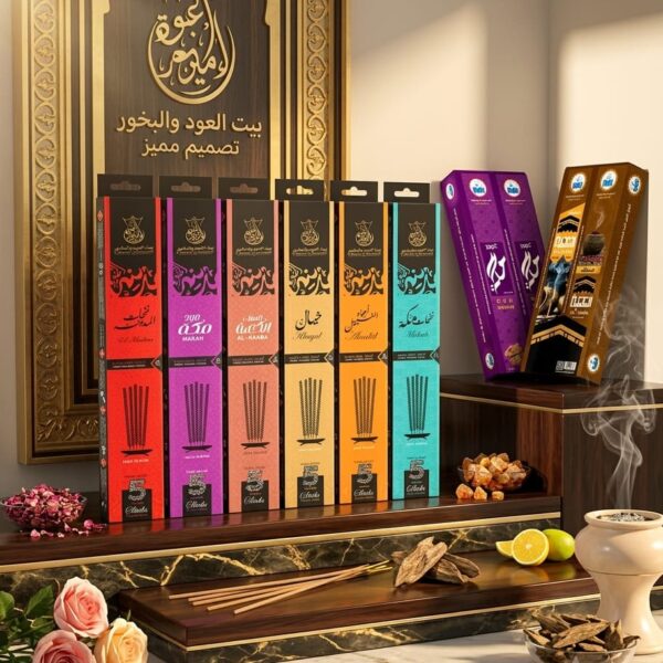 بخور أعواد 5 ساعات - 5 كرتونه