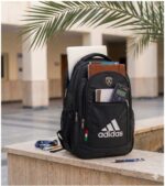 ⁦شنطة مدارس ولاب توب أولادي مستوردة مقاس 19 اسود⁩ - الصورة ⁦2⁩
