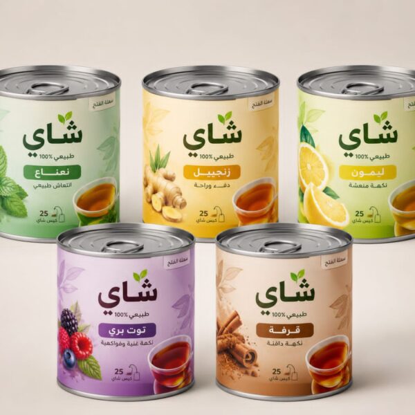عبوة كرتونية دائرية بغطاء كبس 200 جم