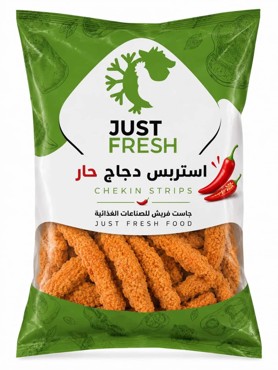 استربس دجاج حار 900 استربس دجاج حار 900