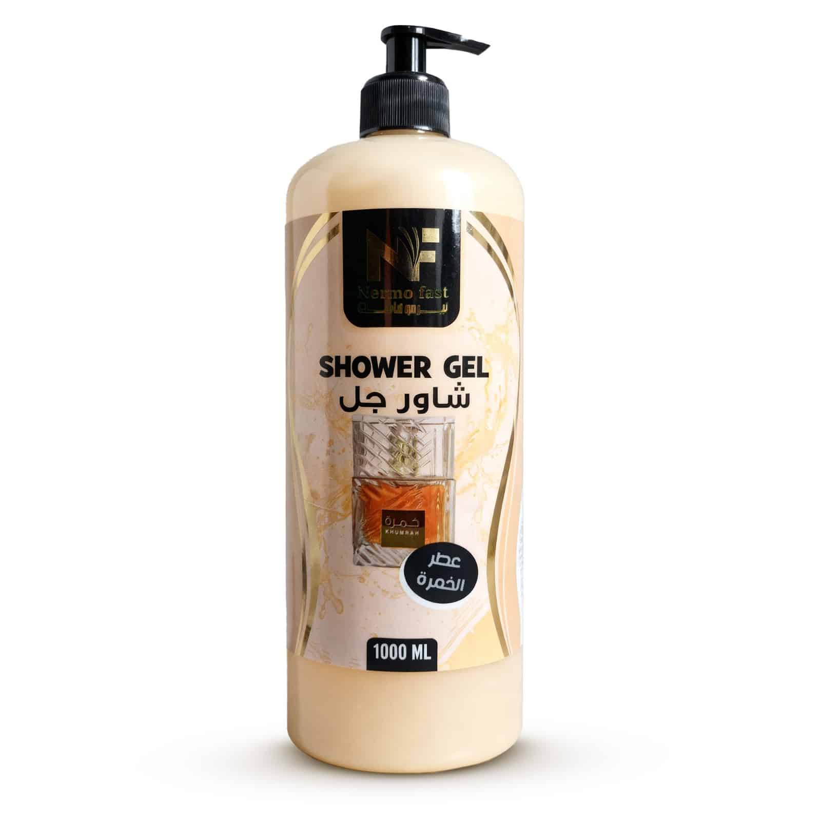 NF-014-D8B4D8A7D988D8B1-D8AED985D8B1D8A9.jpg شاور جيل بعطر الخمرة نيرمو فاست 1000 مل – كرتونة 12 عبوة - الصورة 1