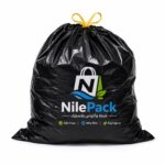 أكياس قمامة سوداء Nile Pack – كرتونة (25 رول / 500 كيس) جملة