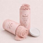 علبة ملابس داخلية كرتون دائرية – غطاء كبس – 9.9×25 سم