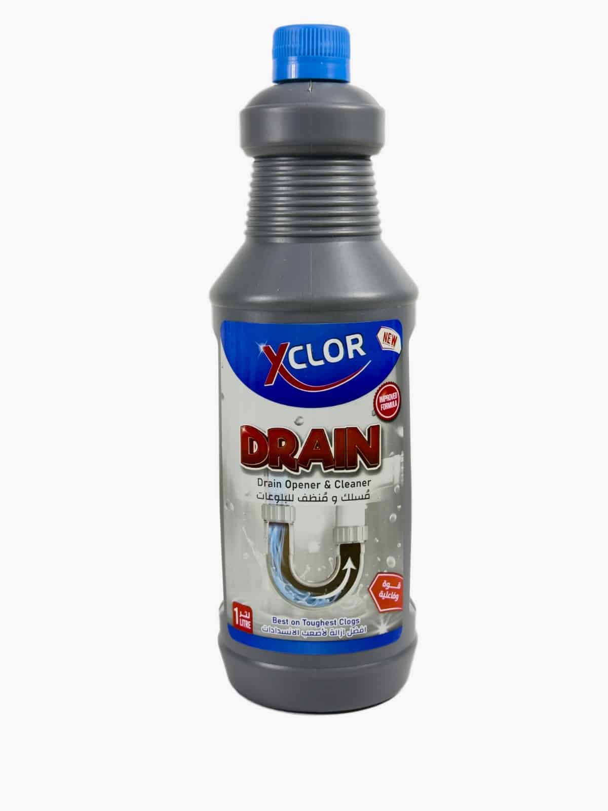 YAM-022-D985D8B3D984D983-D8A8D984D8A7D8B9D8A7D8AA.jpg اكس كلور مسلك بلاعات 1 لتر – كرتونة (12 عبوة) جملة - الصورة 1
